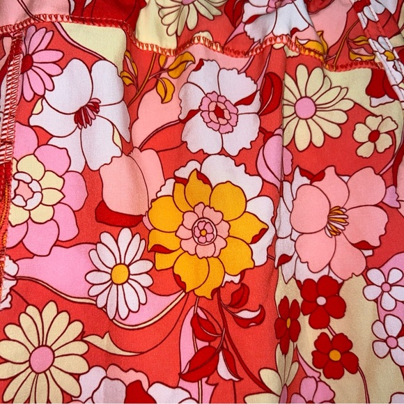 Avia Running Shorts - Pink Floral Print - Size L 12-14 NWT - Picture 9 of 10